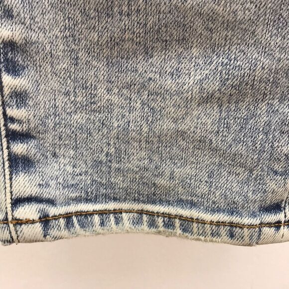 AMIRI Blue Skinny Distressed Jeans - Picture 7 of 16